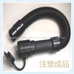 Stretch Wire Reinforced Hoses;floor care hose;commercial hose;screw-on cuffs and overmolded cuffs available