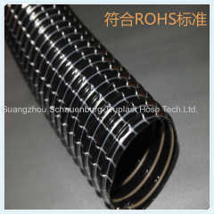 Wire and weaving Nylon Yarns Reinforced Hoses;smoke conveying hose;industrial vacuum cleaner hose
