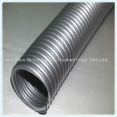 Standard Plastic Spiral Wrap Hoses;domestic or industrial vacuum cleaner hose;screw-on glue-on overmolded cuffs availble