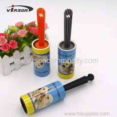 Portable 20 sheets sticky lint roller