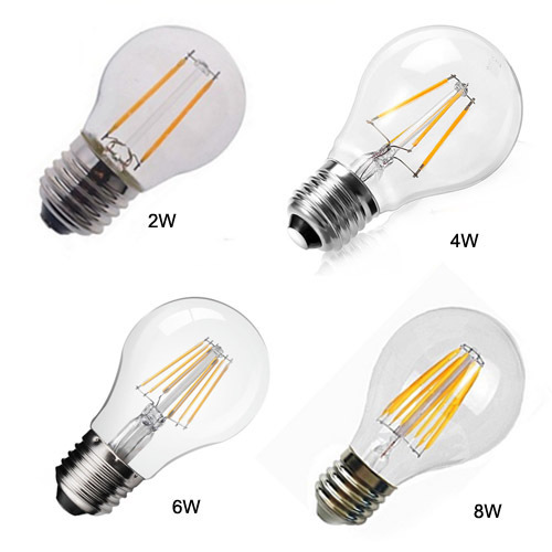 LED Bulb 6W Filement E27 A60 Warm White