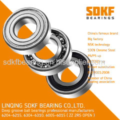 High Performance Deep Groove Ball Bearing 6304-ZZ-2RS Single Row Ball Bearing