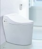 One piece Intelligent Toilet electronic Bidet lid cover