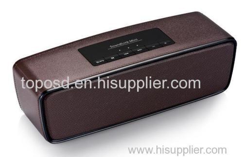 Hot sale Portable Wireless stereo bluetooth speaker plastic metail Good Quality Factory Price