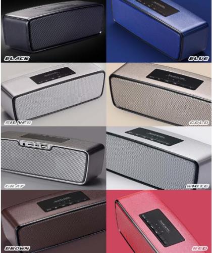 Hot sale Portable Wireless stereo bluetooth speaker plastic metail Good Quality Factory Price