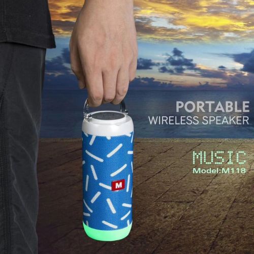 Mini Wireless Loudspeakers Bluetooth Speaker for Phone with Mic PC Portable Stereo Bass Speaker