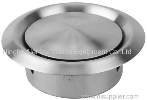 metal supply air valve