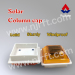 4LED Square red solar column cap traffic warning lights