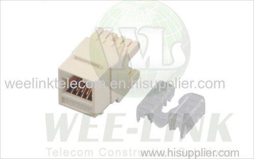 UTP 8P8C AP style krone rj45 cat6 Keystone modular jack