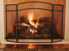 copper fireplace screen wire mesh