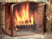 copper fireplace screen wire mesh