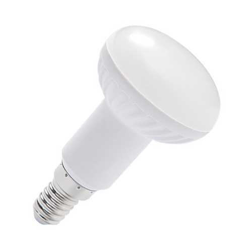 LED R50 bulb 6W plastic aluminium body