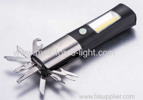 Multi- tool Working Flashlight