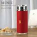 Water Bottle Vacuum Cup Style Wireless Bluetooth Speaker Music Player Bottle For Cycling Home Outdoor Sports Speaker