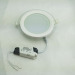 6W 12W 18W LED panel light round Glass style