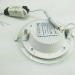 6W 12W 18W LED panel light round Glass style