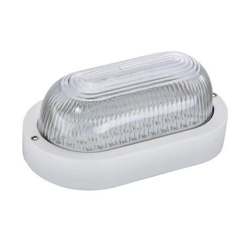 bulkhead light 8W 1000lm PC + Glass body 220-240V