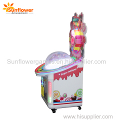 2018 New Coin Operated Lollipop Vending Machine for Kids Play