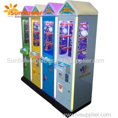 Sunflower Magic House Mini Key Master Game Machine Coin Operated Push Win Gift Vending Machine