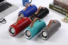 Portable mini wireless bluetooth speaker with display