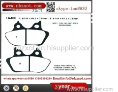 brake pad 58302-1GA00 1390428 68029887AA brake pad