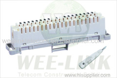 KRONE type 10 pair disconnection LSA module