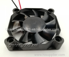 china factory supplier dc brushless fan 12VDC sleeve bearing 50x50x10mm 0.14A 1.68W 14.23W