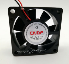 made in china with 2 years warranty passed CE dimension 60x60x20mm 12VDC 0.2A 2.4W 4500rpm