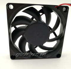 from china factory supplier with CE and 2 years warranty 70x70x15mm 12VDC 24VDC dc brushless cooling fan