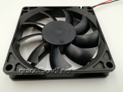 manufacturer production 80x80x15mm dc brushless cooling fan 2 pin 12VDC 24VDC silent fan