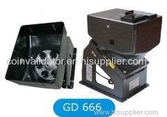 6 Hole coin hopper counter for coin payment machine sorters