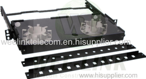 Fiber Optic patch panel 12 port full load sc adapter and pigtail