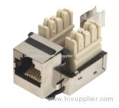 Cat6A/Cat6/Cat5E RJ45 UTP ethernet keystone jack