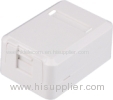 RJ45 STP Dual Port Cat.5e Wall Mounted Surface Box