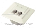 RJ45 STP Dual Port Cat.5e Wall Mounted Surface Box