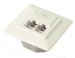 RJ45 STP Dual Port Cat.5e Wall Mounted Surface Box