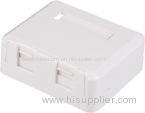 1-Port Keystone Jack Surface Mount Box