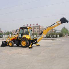 7tons High Quality Backhoe Wheel Loader for Sale with Digging Bucket Front Loader Excavator Backhoe Loader