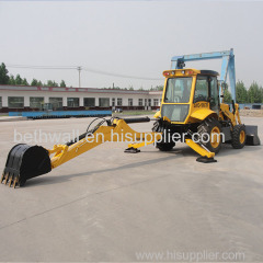 7tons High Quality Backhoe Wheel Loader for Sale with Digging Bucket Front Loader Excavator Backhoe Loader