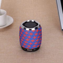 wholesaler good sound small portable bluetooth speakers Fabric Cover mertail