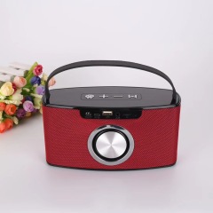 china supplier best large portable bluetooth speakers with microphone handsfree AUX USB TF FM Radio