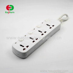 4 outlet Universal extension power socket