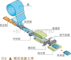 Chocolate / candy / biscuit / bread / Food sealing packing machine