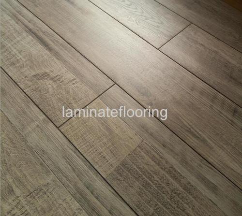 Laminate flooring AC4 12mm MDF white oil oak colour EIR surface