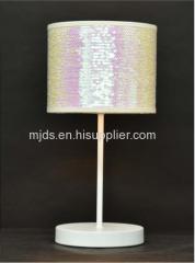 Two Tone Sequin Lampshade