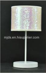 Two Tone Sequin Lampshade