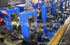 Steel tube production line