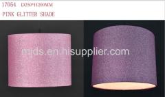 Pink Giltter Pendant Shade Ideal For Girl's Bedroom