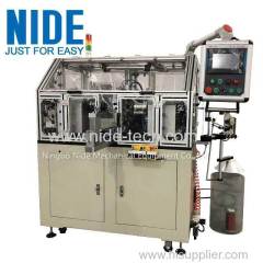 Automatic armature motor rotor coil winding machine