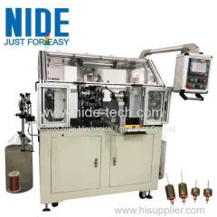 Automatic armature motor rotor coil winding machine